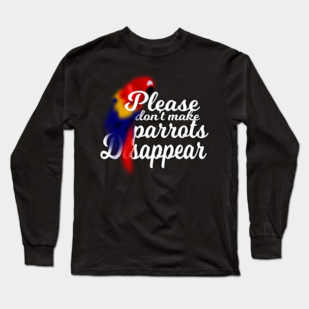 World Parrot Day Long Sleeve T-Shirt by Oopsie Daisy!